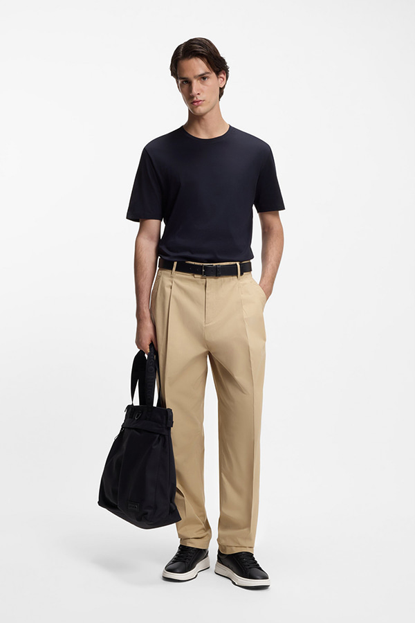 ΜΠΛΟΥΖΑ T-SHIRT HUGO - 405 ΜΠΛΕ